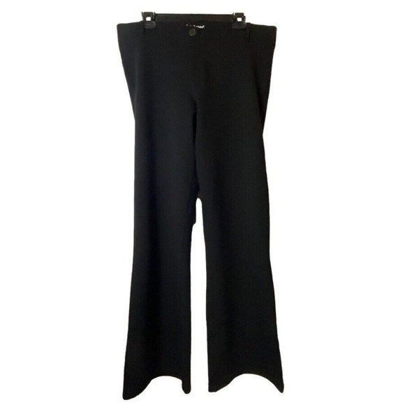 BETABRAND Black W0104-BK Dress‎ Yoga Bootcut Stretch Pants Women's Sz 2XL - Picture 1 of 6